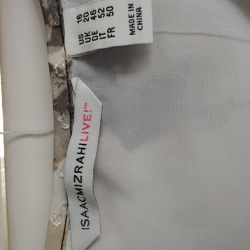 NWOT Isaac Mizrahi Live flower shirt - Picture 2 of 8